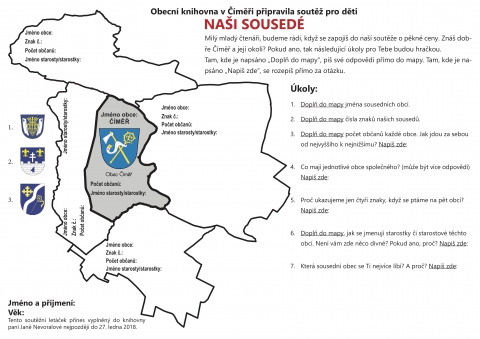 Naši sousedé - testík pro mladé čtenáře :-)
